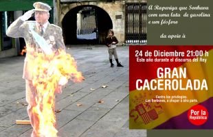 Grande cazolada antimon&aacute;rquica de noiteboa