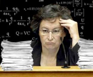 A ministra de Educa&ccedil;&atilde;o, Maria de Lurdes Rodrigues