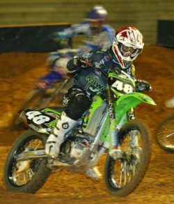 Manu Rivas conta con sete Campionatos de Espa&ntilde;a en supercross e un Campionato de Europa de Motocross