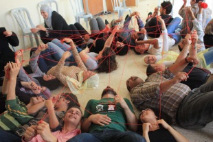 Pallasos en Rebeld&iacute;a, de xira por Palestina