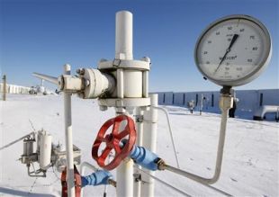 Gazprom pechoulle a billa do gas a Ucra&iacute;na. Na imaxe unha estaci&oacute;n en Kiev
