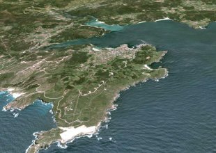 Costa de Camari&ntilde;as, unha das zonas afectadas polo plan / Google Earth