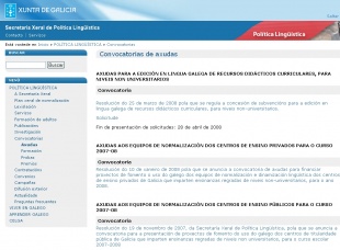 CIG-Ensino critica que as axudas "s&oacute; se publicaron na convocatoria de Presidencia"