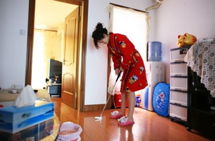 Imaxes de Axelle De Russ&eacute;, ga&ntilde;adora deste premio en 2007