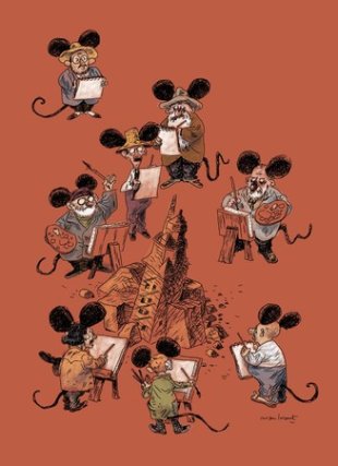 Cartel do Sal&oacute;n, por Manu Larcenet