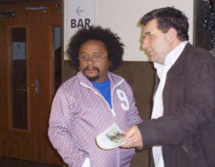 Paco Mac&iacute;as e Chico C&eacute;sar, en Alcoba&ccedil;a