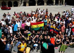 Imaxe dunha Asemblea do Foro Galego da Inmigraci&oacute;n