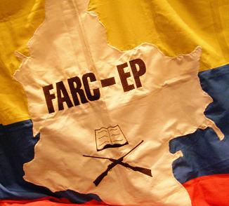 Farc-ep bandeira. Foto Xurxo Mart&iacute;nez Crespo