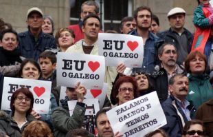 Unha concentraci&oacute;n anterior convocada pola plataforma