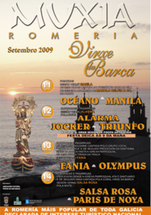 Programa das festas de Mux&iacute;a