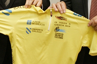 Camisola que vestir&aacute; o l&iacute;der da Volta