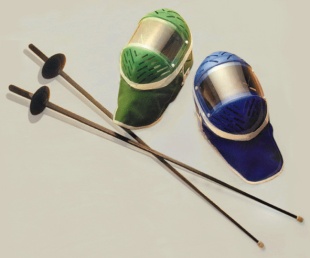 Material b&aacute;sico para comezar unha lea de florete