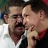 Zelaya e Ch&aacute;vez en Managua