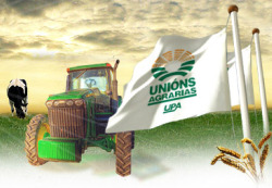 Uni&oacute;ns Agrarias ten 25 anos de historia en Galiza e conta con 37 sedes e 14 mil afiliados