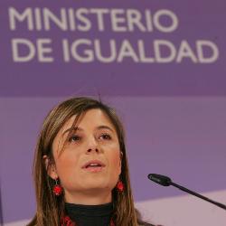 Bibiana A&iacute;do, ministra de Igualdade