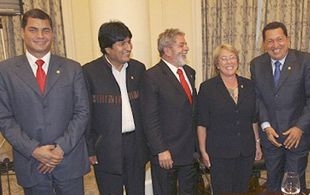 Dirixentes dalg&uacute;ns dos pa&iacute;ses integrantes