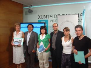 Entrega de premios do curso de portugu&eacute;s