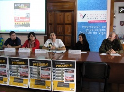 Presentaci&oacute;n da marcha, este m&eacute;rcores en Vigo, con motivo do D&iacute;a contra a Pobreza