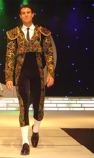 A&iacute; te&ntilde;en a Iv&aacute;n, que decalraba para a Radio Galega que o vestido de toureiro "gustou moito" no xurado