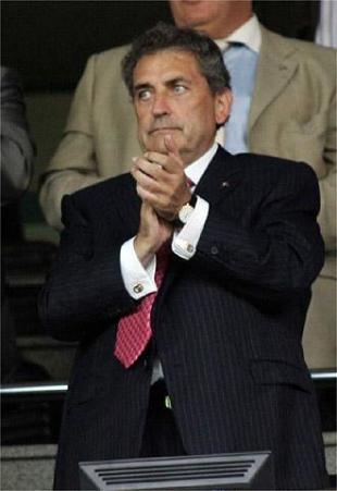 O presidente do Celta, Carlos Mouri&ntilde;o