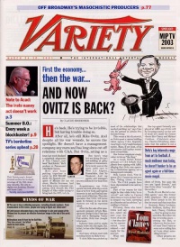 'Variety' &eacute; unha das m&aacute;is prestixiosas do sector