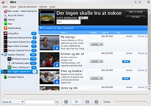 Os programas da NRK p&oacute;dense descargar co software Miro