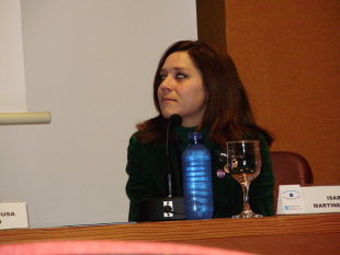 Isabel Mart&iacute;nez Risco tam&eacute;n asistiu ao acto