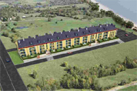 Recreaci&oacute;n da urbanizaci&oacute;n sobre a marisma de Baixoi. FOTO: federacionecoloxista.blogsome.com