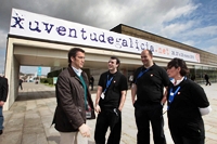 Feijoo, na s&uacute;a visita ao XGN