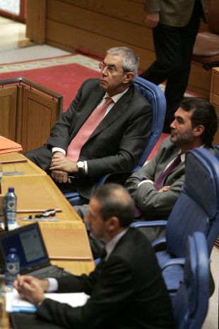 Touri&ntilde;o, Quintana e Antonio, este luns no Parlamento