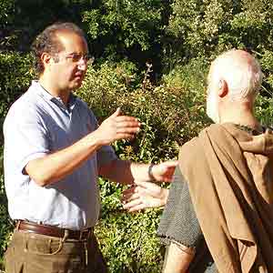 Jorge Algora, d&aacute;ndolle indicaci&oacute;ns a un actor