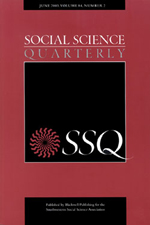 O estudo sa&iacute;u publicado na revista Social Science Quarterly
