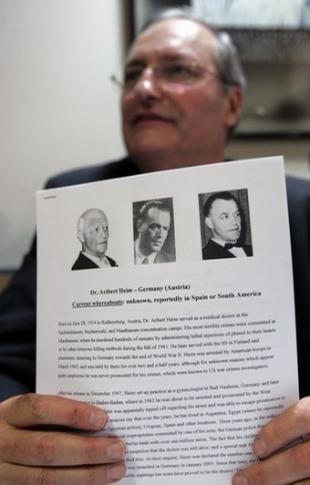 Campa&ntilde;a para a busca de nazis