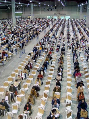 Esta advertencia sobre a prevalencia do galego apareceu nos exames do corpo de enfermar&iacute;a do Sergas