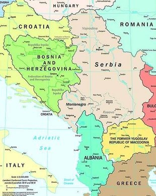 Mapa dos pa&iacute;ses b&aacute;lticos