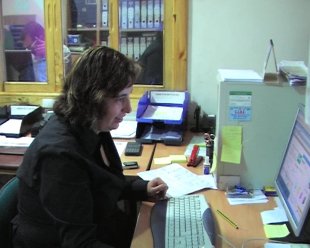 Oficina de administraci&oacute;n de Trameve