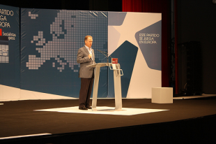 Antol&iacute;n S&aacute;nchez Presedo en recentes actos de campa&ntilde;a do PSdeG-PSOE