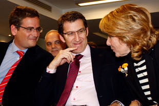 N&uacute;&ntilde;ez Feijoo, este luns en Madrid