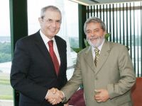 Touri&ntilde;o e Lula da Silva, en 2007