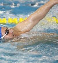 Chano durante unha competici&oacute;n