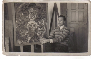 Laxeiro en Lal&iacute;n en 1932