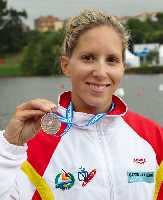 Teresa Portela ga&ntilde;ou duas medallas