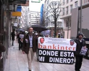 Os afectados manifest&aacute;ronse este venres en Santiago