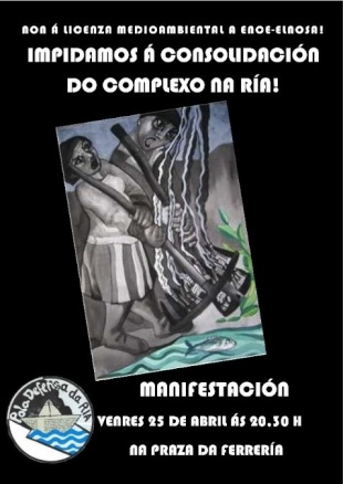 Cartaz da manifestaci&oacute;n convocada pola APDR
