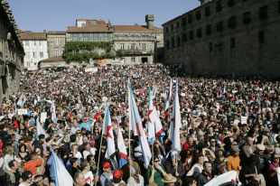 Manifestaci&oacute;n do pasado mes de outubro