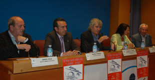 Acto de anuncio da ga&ntilde;adora do VIII premio Ram&oacute;n Pi&ntilde;eiro "Facer Pa&iacute;s"