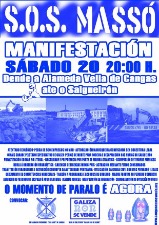 Cartel da manifestaci&oacute;n
