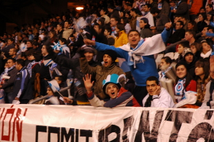 Os seareiros encheron Riazor e Pasar&oacute;n