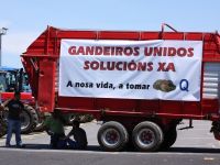 Gandeiros Unidos, na tractorada de xu&ntilde;o