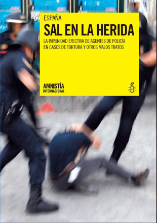 AI fixo p&uacute;blico un informe no que reclama a Espa&ntilde;a que po&ntilde;a fin &aacute; pr&aacute;ctica da detenci&oacute;n no r&eacute;xime de incomunicaci&oacute;n. Foto: www.es.amnesty.org